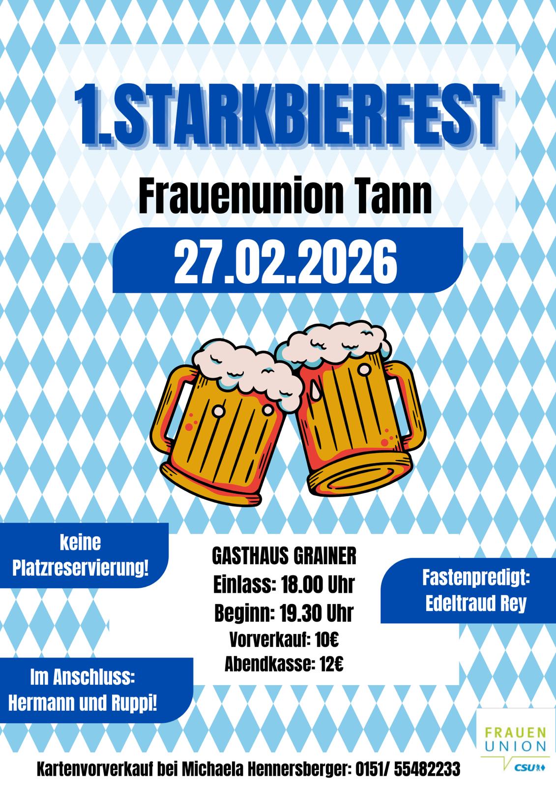 Frauenunion starkbier