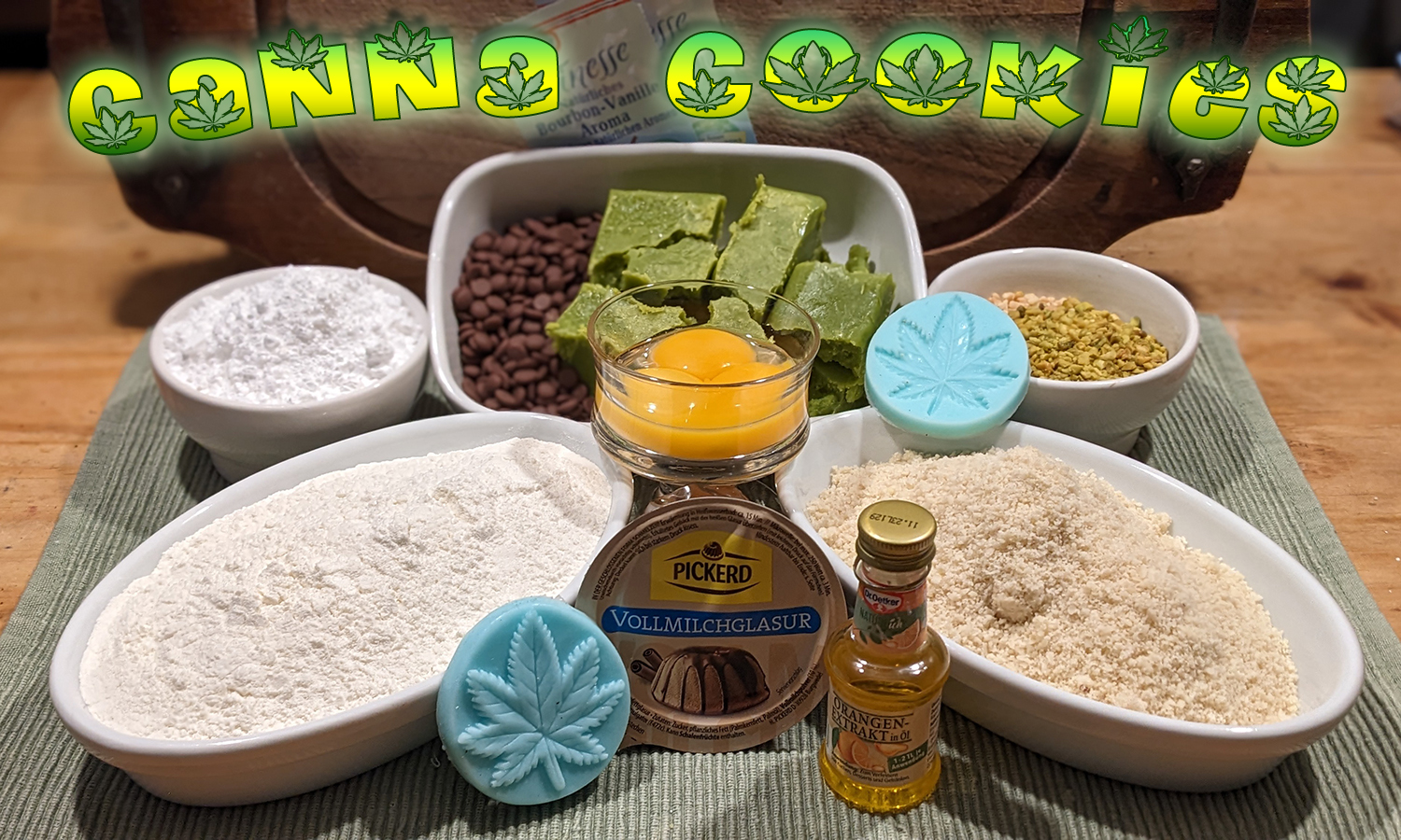 Cannabis Haschich Plätzchen